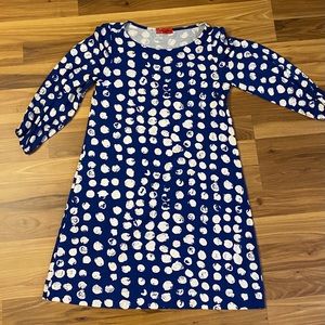 Women’s Navy Polka Dot Dress